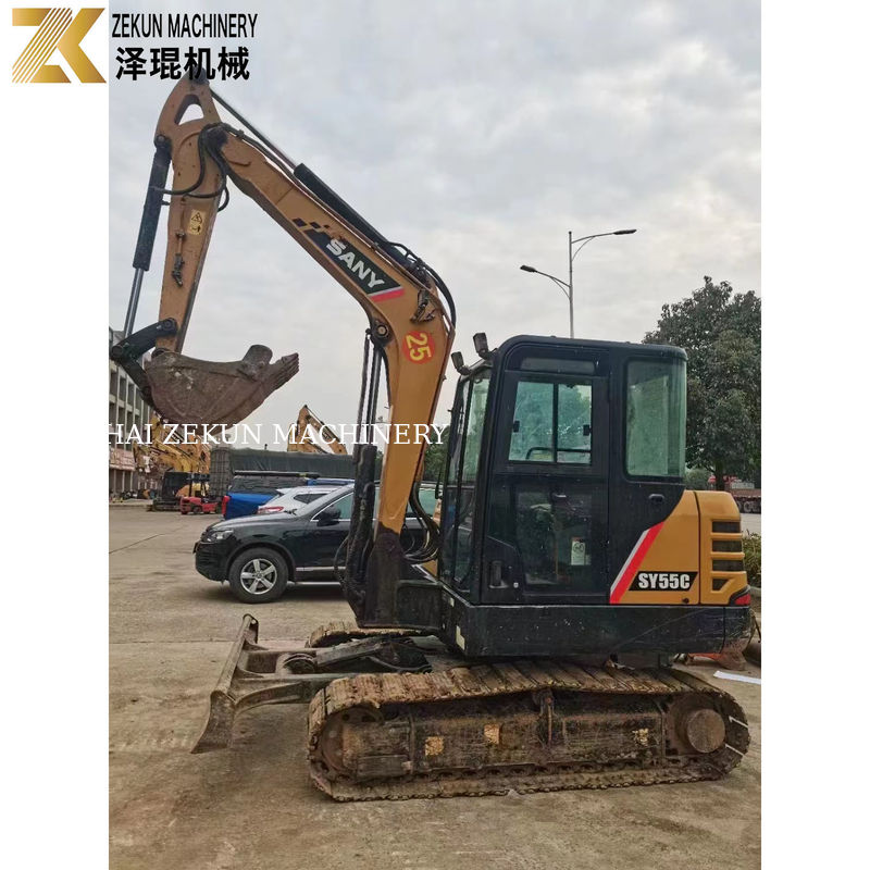 2021 SANY SY 55C 5,5 ton graafmachine met lage werktijden