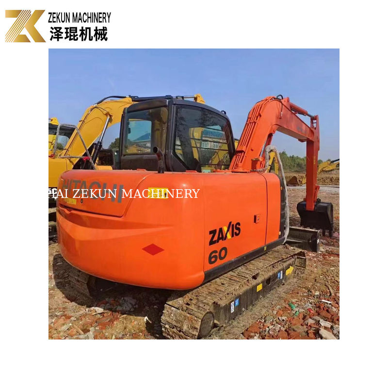 HITACHI ZX 60 6 ton Mini Tweedehands Hydraulische Graafmachine met 0.22 m3 Bucket Capaciteit