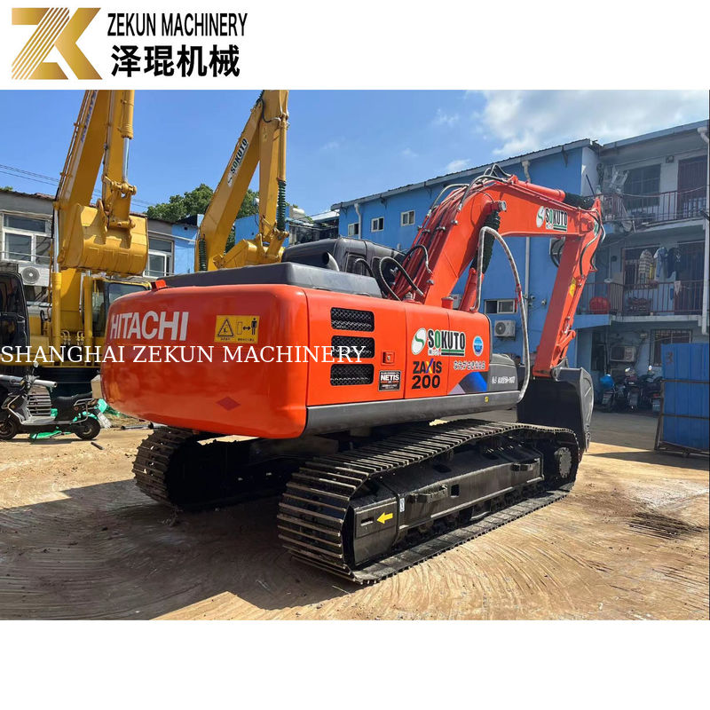 20 ton tweedehands HITACHI ZX 200-3G Crawler Excavator Digger goede staat