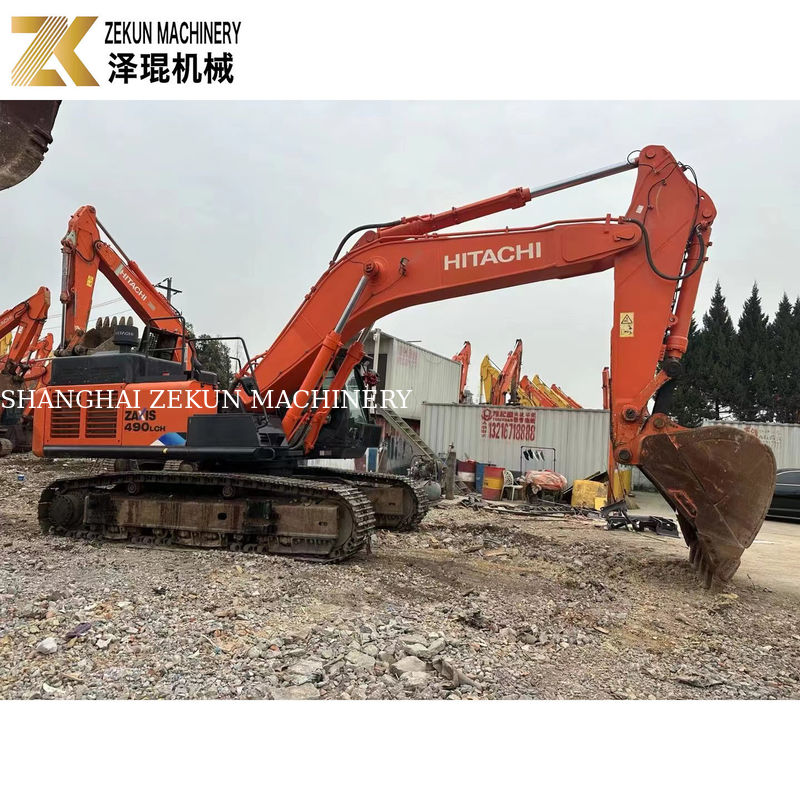 Originele 49T Hitachi ZX 490 LCA-5A Gebruikte graver met ander hydraulisch systeem