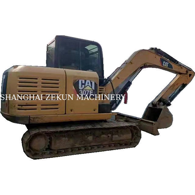 Japanse Zelenoid Cat307 Gebruikte graafmachine met Cat C2.6 DI turbomotor