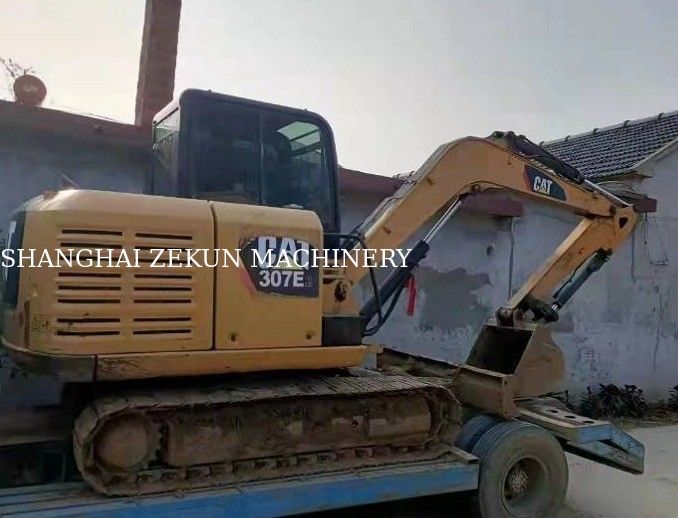Japanse Zelenoid Cat307 Gebruikte graafmachine met Cat C2.6 DI turbomotor