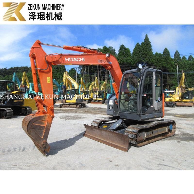 Japanse gebruikte Hitachi mini graafmachine ZX 60 65 70 75 met 2001-4000 werkuren