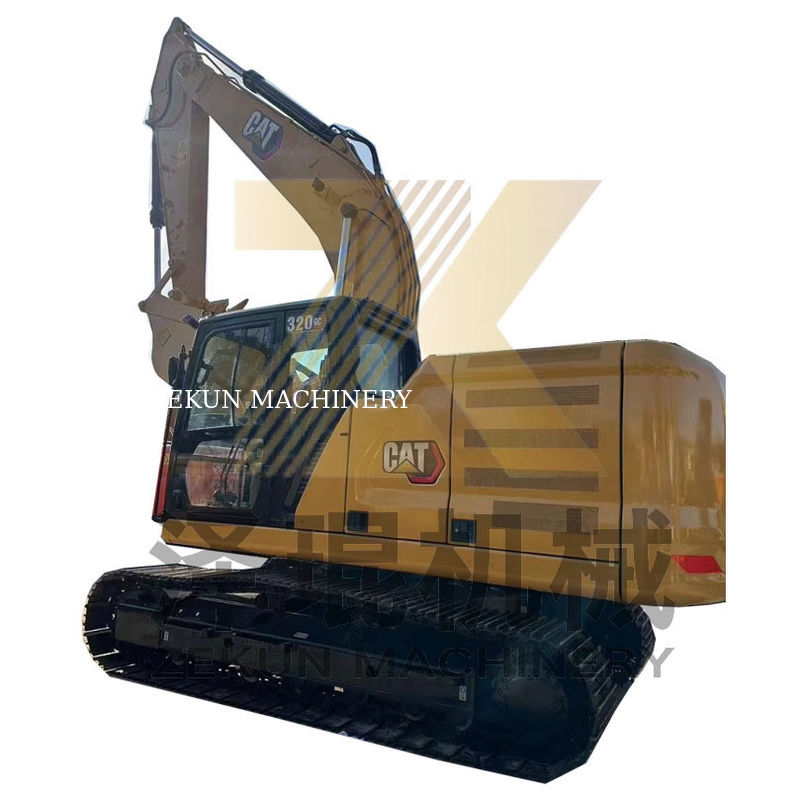Beste Cat 320GC graafmachine 2023 met een emmercapaciteit van 1,19 m3 en andere hydraulische klep