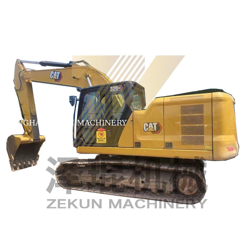 2020 Cat 320GC tweedehands graafmachine met een emmercapaciteit van 1,19 m3 in Shanghai