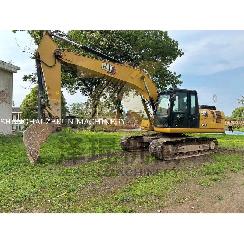 Laag werktijd Caterpillar Cat 320GX graafmachine met C4.4 motor in Shanghai 2021 jaar