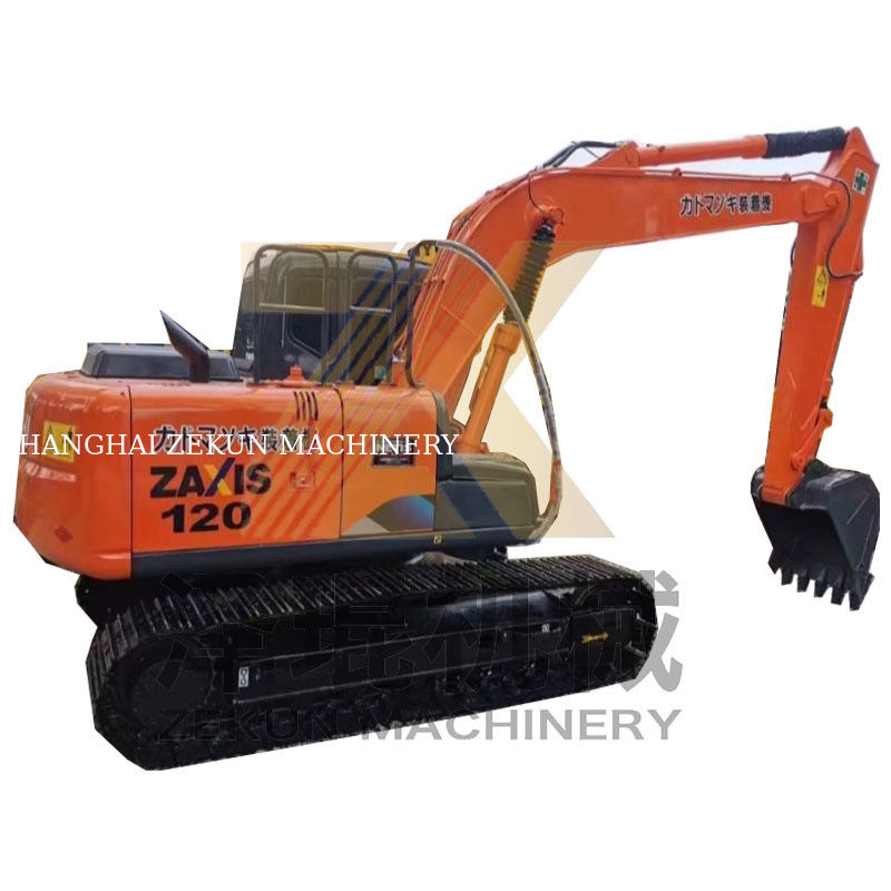 Hitachi ZX120 graafmachine met hydraulische pomp en 0,81 m3 emmercapaciteit