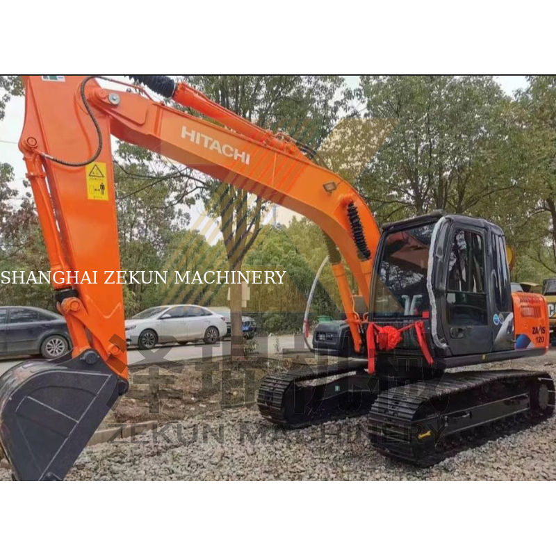 Hitachi ZX120 graafmachine met hydraulische pomp en 0,81 m3 emmercapaciteit