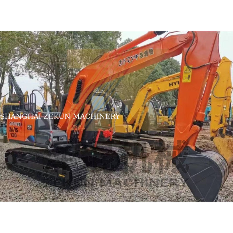Hitachi ZX120 graafmachine met hydraulische pomp en 0,81 m3 emmercapaciteit