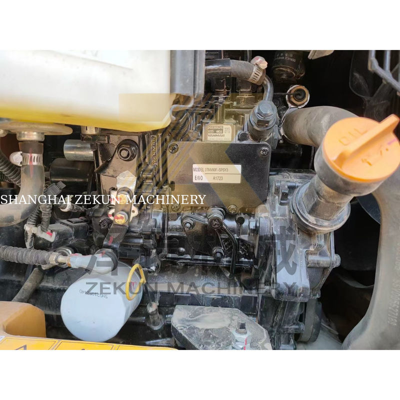 SANY SY18U 1,8 ton mini graafmachine met 14,6 kW vermogen en 0,04 m3 emmercapaciteit