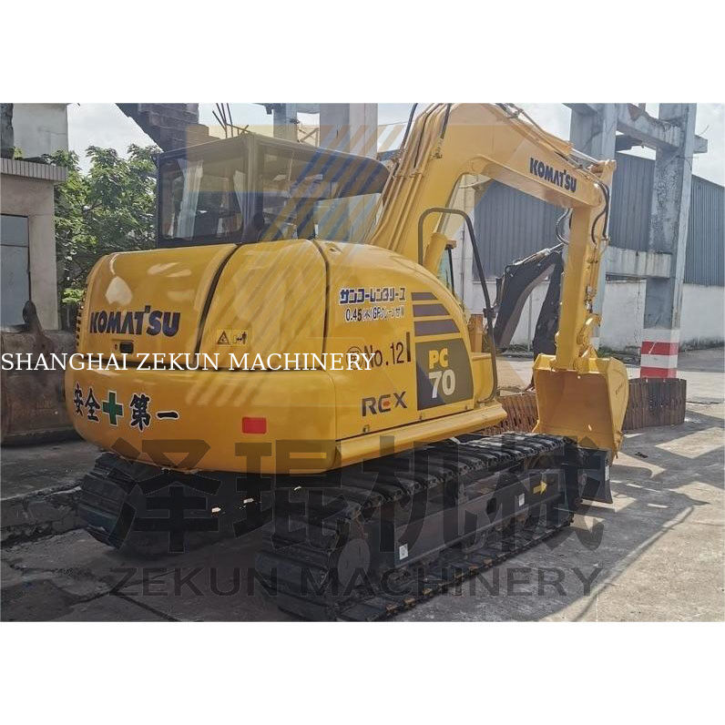 6.59TON Werkkracht 2022 Gebruikte Komatsu PC70-8 graafmachine voor uw behoeften