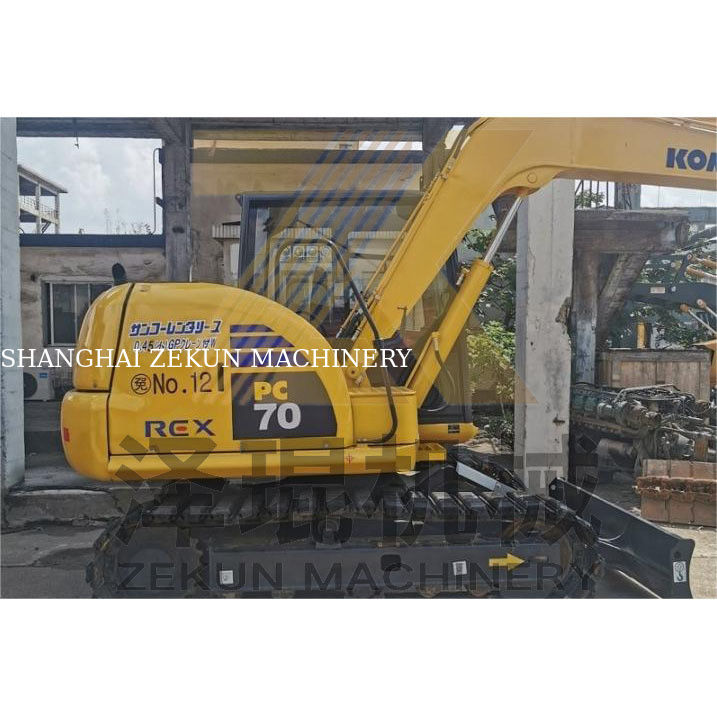 6.59TON Werkkracht 2022 Gebruikte Komatsu PC70-8 graafmachine voor uw behoeften