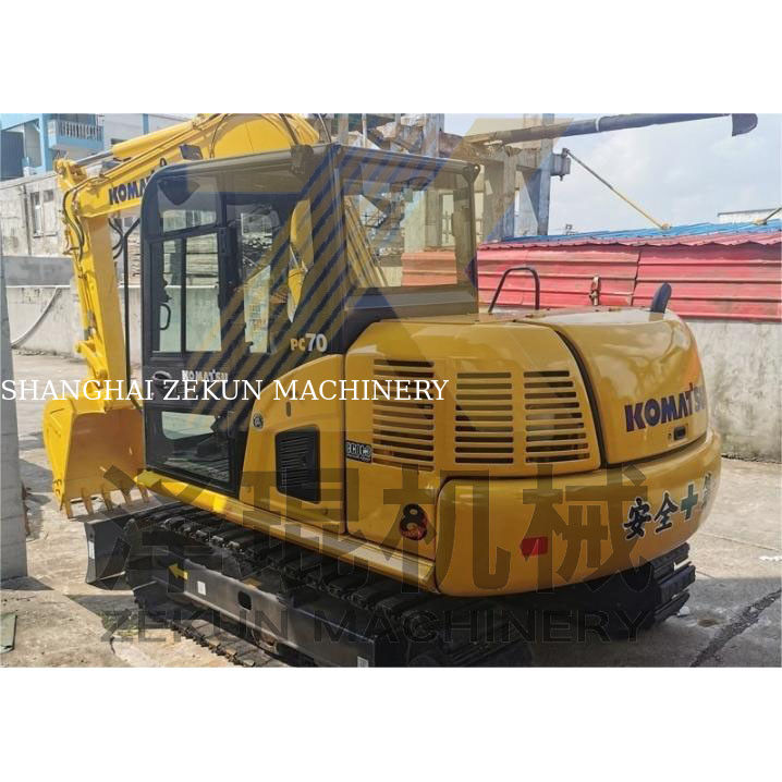 6.59TON Werkkracht 2022 Gebruikte Komatsu PC70-8 graafmachine voor uw behoeften
