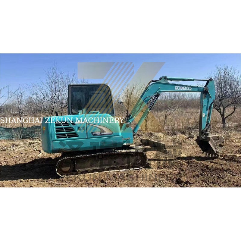 6 ton Gebruikte Kobelco SK60-3/5/8/10 mini graafmachine met Yanmar motor in goede staat