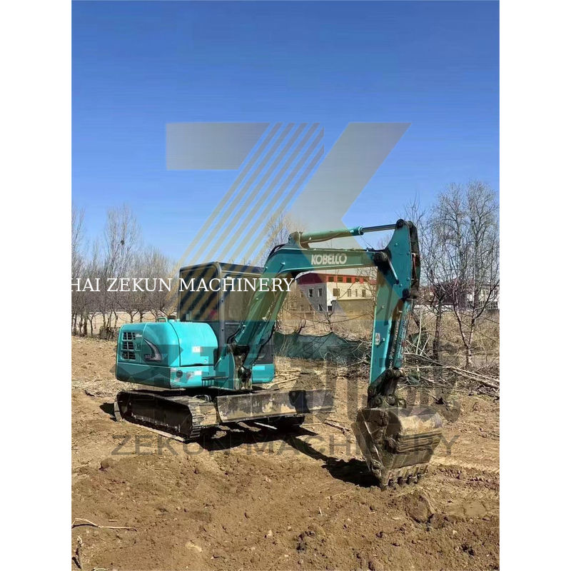 6 ton Gebruikte Kobelco SK60-3/5/8/10 mini graafmachine met Yanmar motor in goede staat