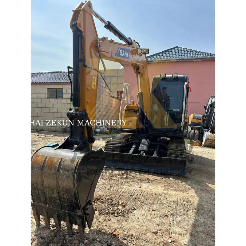 Tweedehands Sany 75 C Pro graafmachine met originele hydraulische cilinder en ISUZU motor