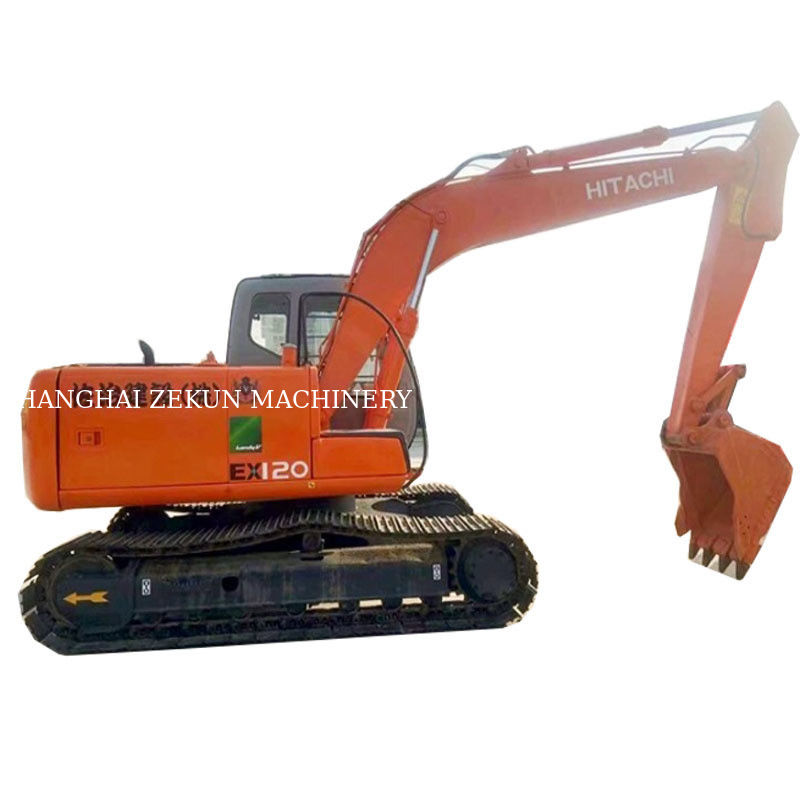 Tweedehands Hitachi ZX120-5 ZX120-6 Mini Digger Excavator met 7420 werkuren