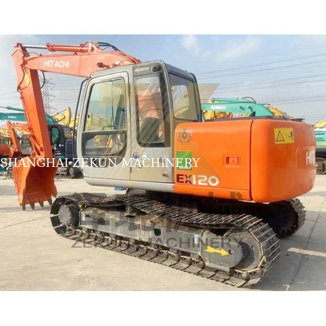 Tweedehands Hitachi ZX120-5 ZX120-6 Mini Digger Excavator met 7420 werkuren