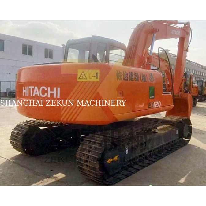 Tweedehands Hitachi ZX120-5 ZX120-6 Mini Digger Excavator met 7420 werkuren
