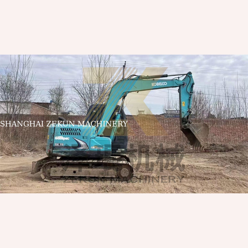 41KW Japan Made Kobelco Mini SK75 YC85 SK75-8 SH120 SR Graafmachine 9 27 2023 Op tijd