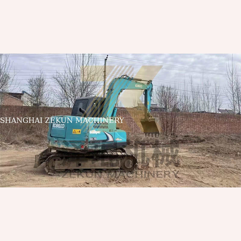 41KW Japan Made Kobelco Mini SK75 YC85 SK75-8 SH120 SR Graafmachine 9 27 2023 Op tijd