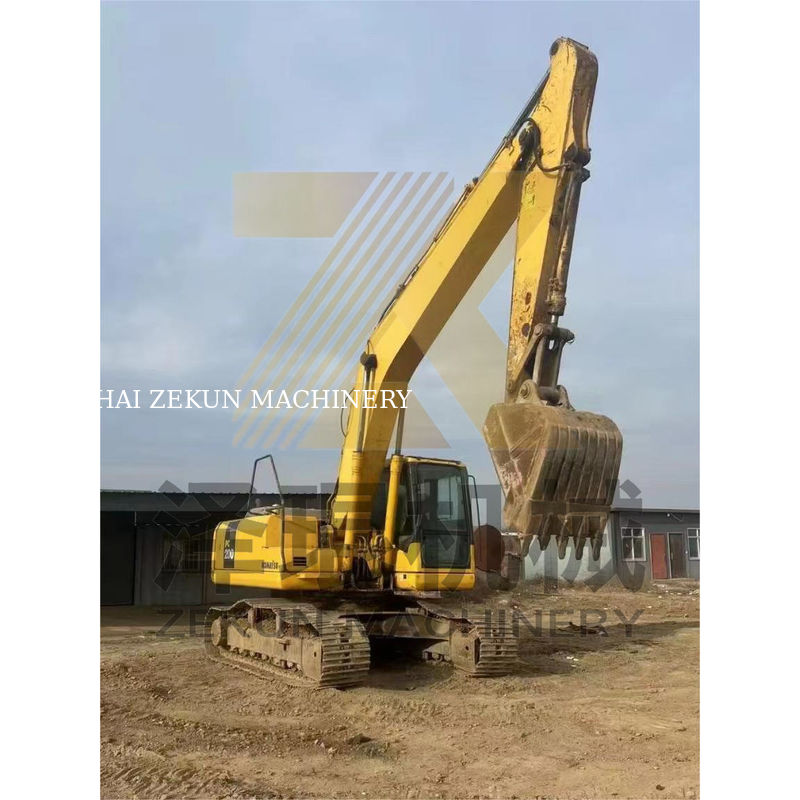 0.8m3 emmercapaciteit Gebruikte Komatsu PC200-7 graafmachine met andere hydraulische cilinder