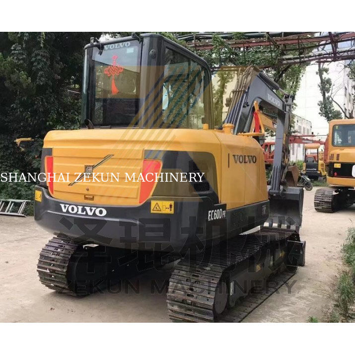 Andere gebruikte Volvo EC55 EC60 mini-graafmachine met hydraulische klep met lage werktijden