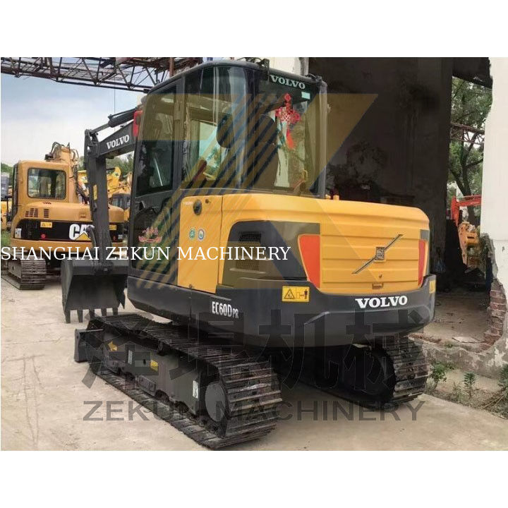 Andere gebruikte Volvo EC55 EC60 mini-graafmachine met hydraulische klep met lage werktijden