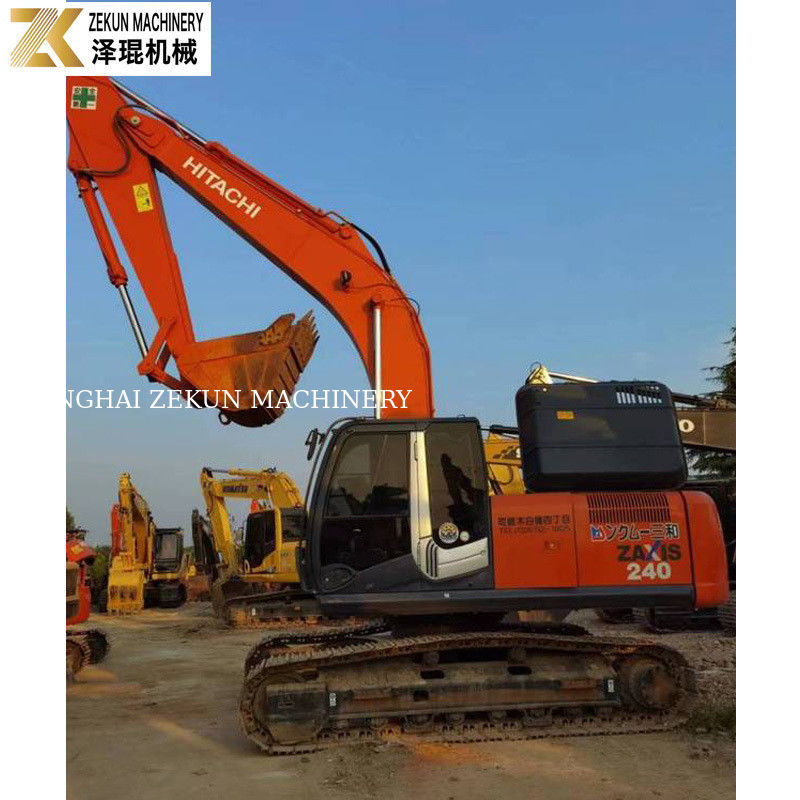 24 ton Gebruikte Hitachi ZX240 graafmachine Originele hydraulische klep 132KW ZX60 ZX70 ZX120