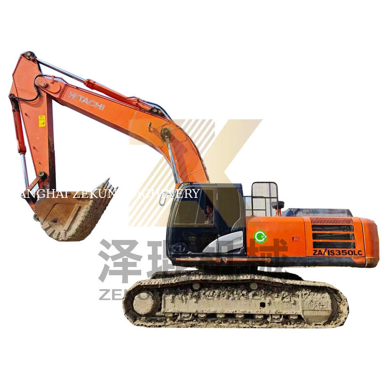 1.5 CBM Bucket Gebruikte Hitachi ZX350 ZX330-3 ZX350-3 ZX350H Graafmachine met ISUZU motor