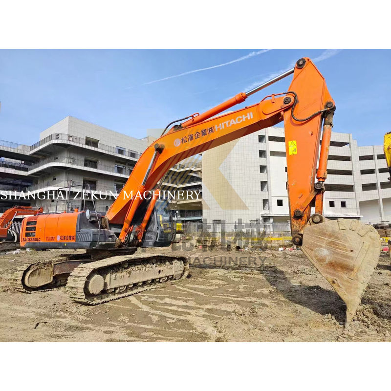 1.5 CBM Bucket Gebruikte Hitachi ZX350 ZX330-3 ZX350-3 ZX350H Graafmachine met ISUZU motor