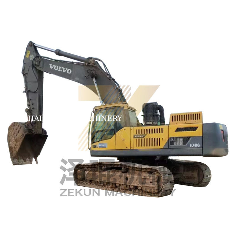 Gebruikte 2019 Volvo EC480D EC480DL Crawler Excavator in Shanghai 4001-6000 Werkuren