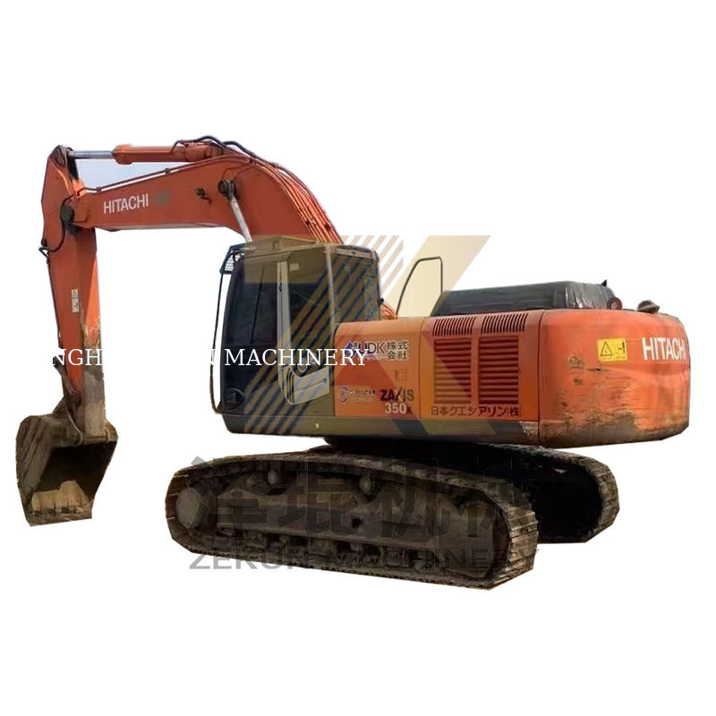 Gebruikte Hitachi ZX350-3G graafmachine met een emmercapaciteit van 1,5 m3 in uitstekende staat
