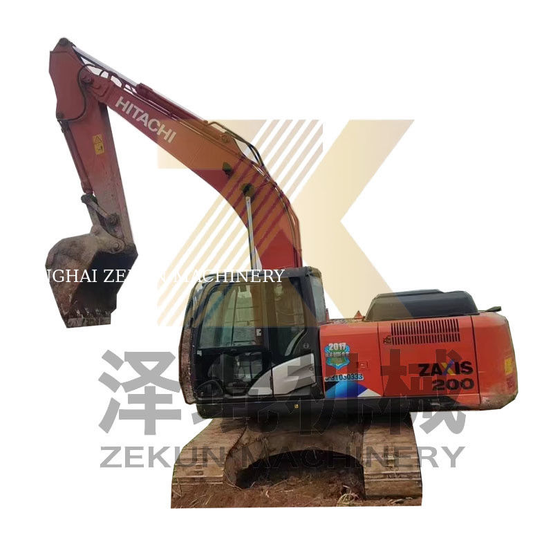 4475 Werktijden Gebruikte Hitachi ZX200 ZX200-3 ZX200-6 Crawler graafmachine voor de bouw