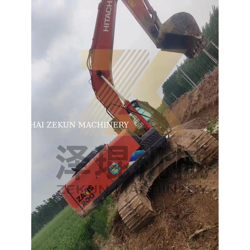 4475 Werktijden Gebruikte Hitachi ZX200 ZX200-3 ZX200-6 Crawler graafmachine voor de bouw