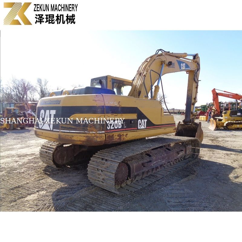 Aardgraven mogelijk gemaakt met CAT 320 BL graafmachine en 97 kW Caterpillar motor