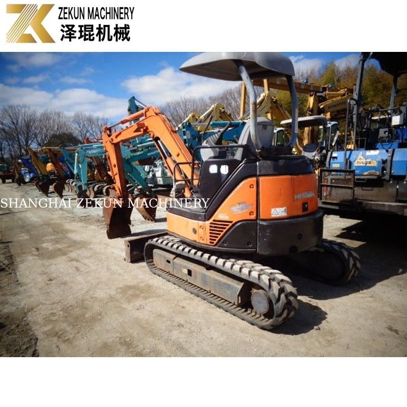 20 kW kleine gebruikte Hitachi Zaxis 30 Crawler Excavator ZX30 voor aardeverhuizingsmachines