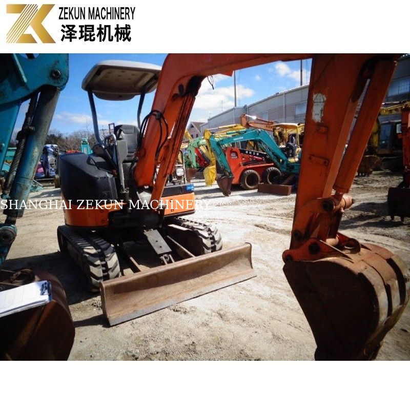 20 kW kleine gebruikte Hitachi Zaxis 30 Crawler Excavator ZX30 voor aardeverhuizingsmachines