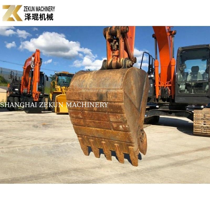 Gebruikte 12 ton graafmachines Hitachi ZX120 Graafmachine ZX120-6 met originele hydraulische cilinder