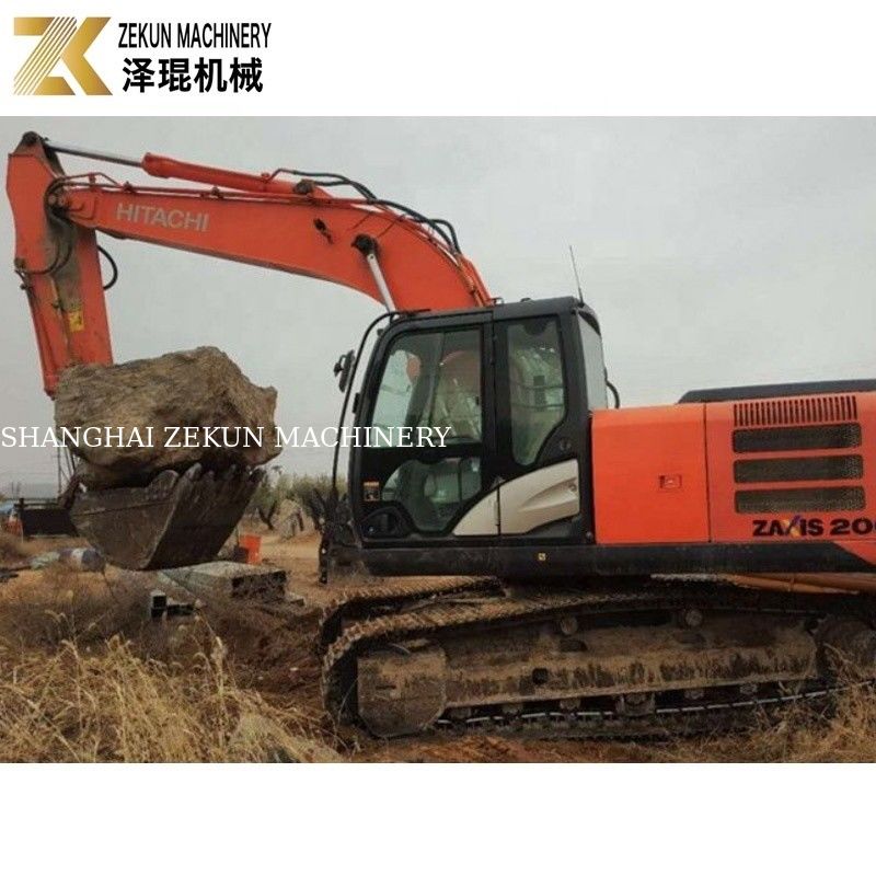 20 ton graafmachine Hitachi Zaxis 200 Gebruikt voor graafprojecten Machine Gewicht 19800 KG