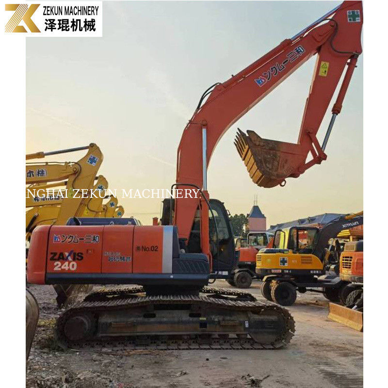 Gebruikte Hitachi ZX240 Graafmachine 24 Ton Japan Originele 2011 Jaar 2001-4000 Werktijden