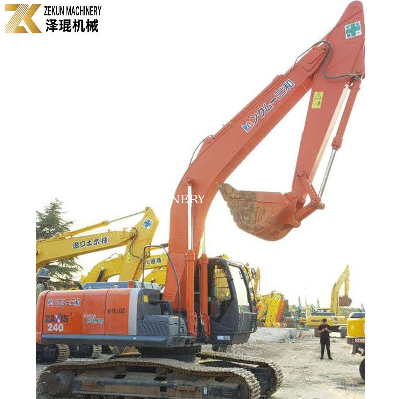 Gebruikte Hitachi ZX240 Graafmachine 24 Ton Japan Originele 2011 Jaar 2001-4000 Werktijden
