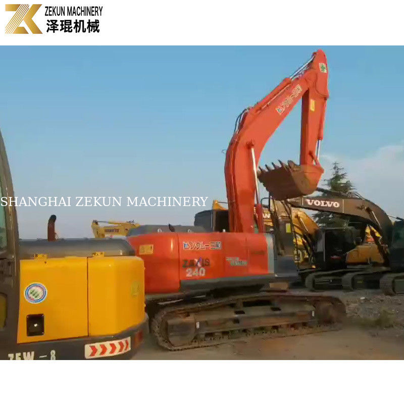 Gebruikte Hitachi ZX240 Graafmachine 24 Ton Japan Originele 2011 Jaar 2001-4000 Werktijden