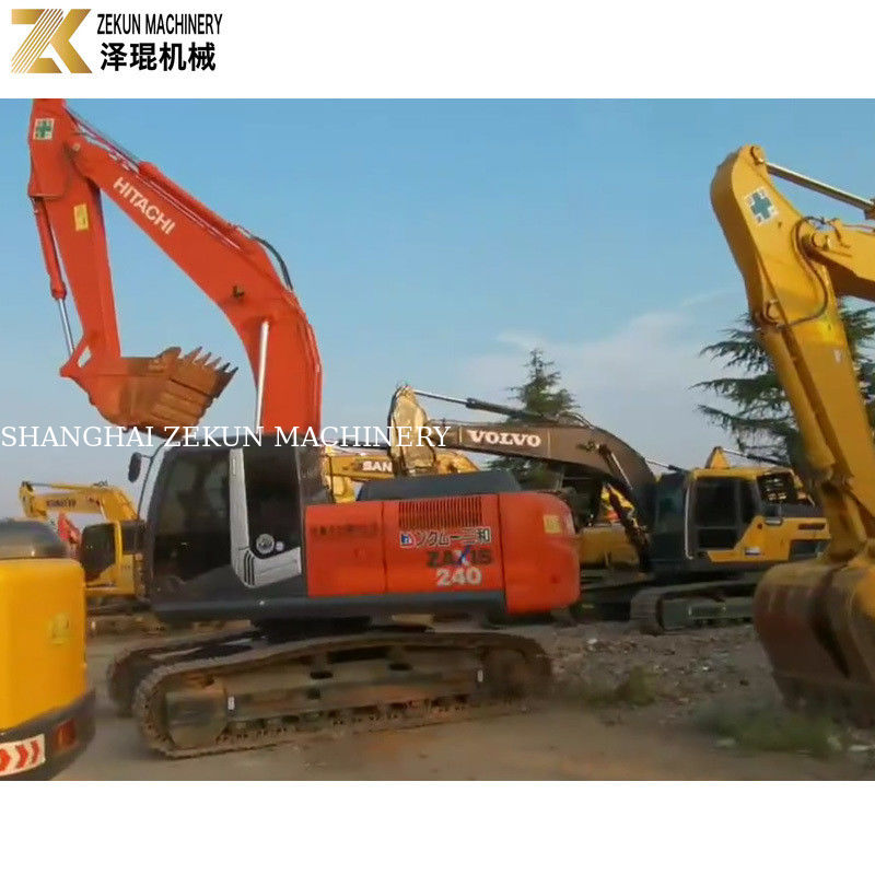 Gebruikte Hitachi ZX240 Graafmachine 24 Ton Japan Originele 2011 Jaar 2001-4000 Werktijden
