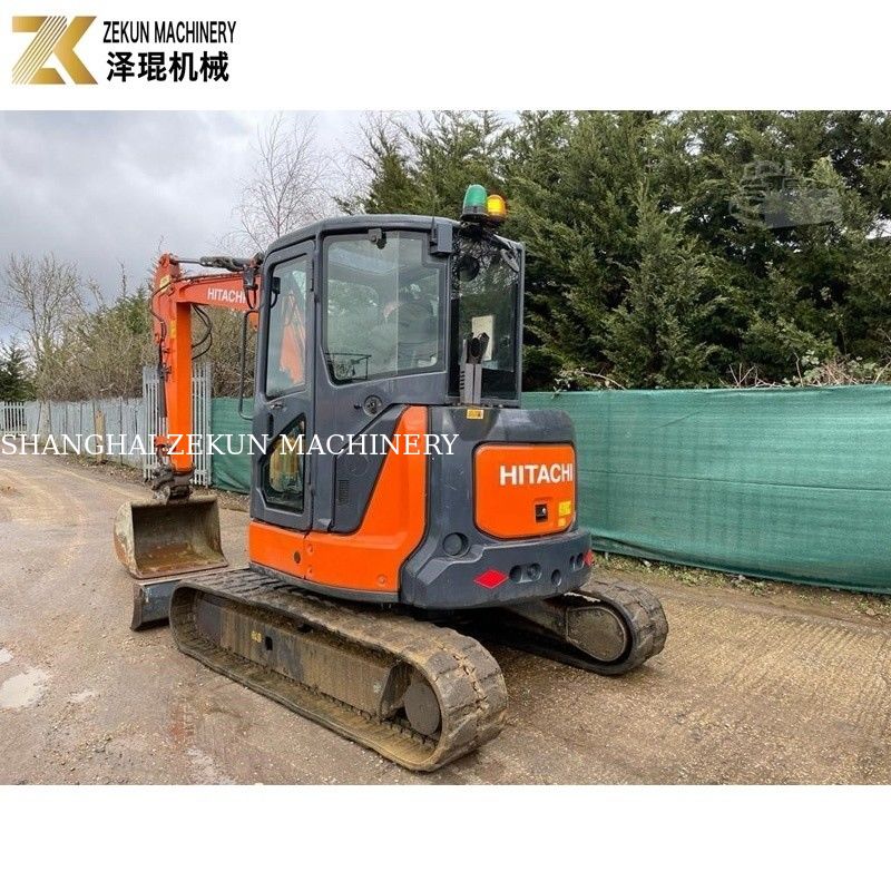 Gebruikte Hitachi ZX55U mini graafmachine. Japanse originele.