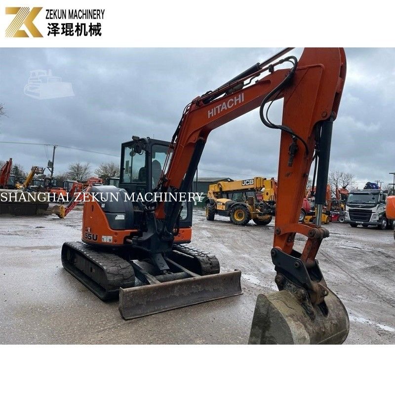 Gebruikte Hitachi ZX55U mini graafmachine. Japanse originele.