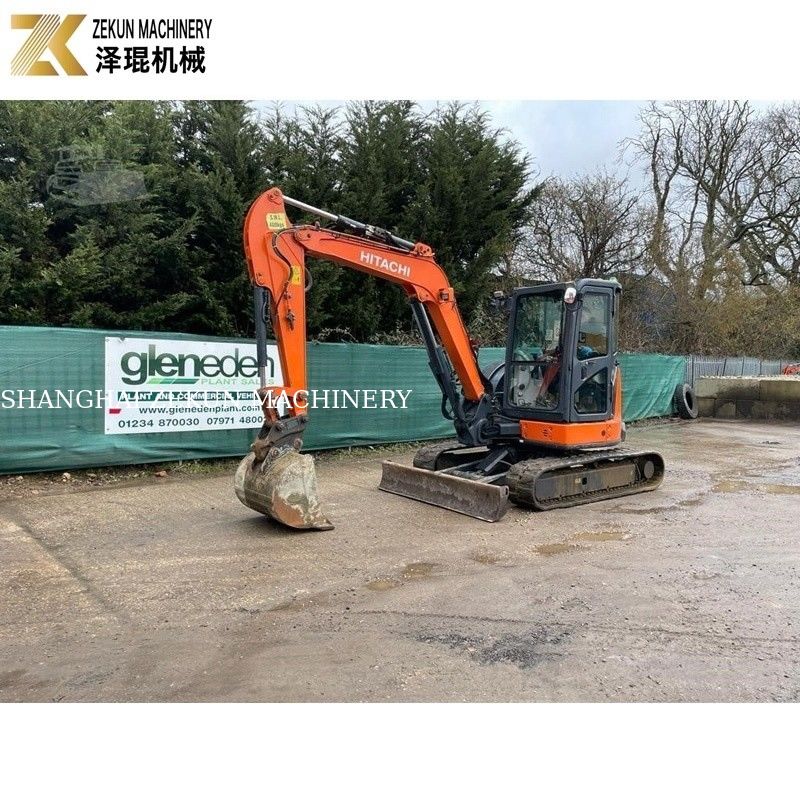 Gebruikte Hitachi ZX55U mini graafmachine. Japanse originele.