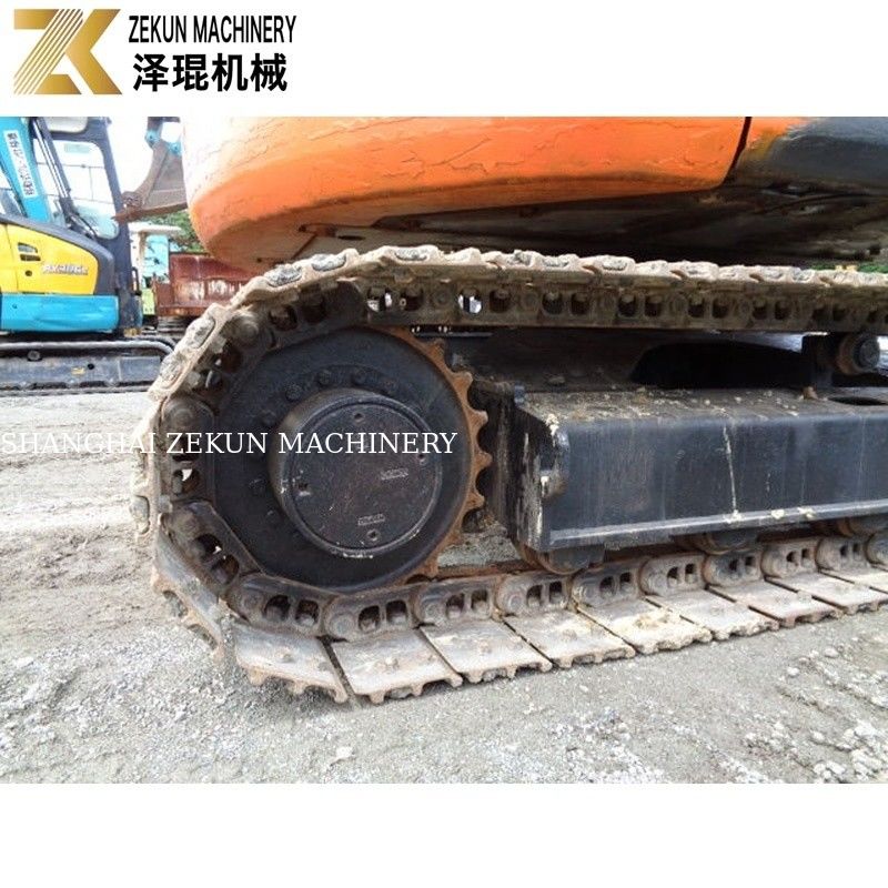 Japan importeerde 7,5 ton gebruikte Hitachi ZX75 graafmachine Isuzu Motor ZX75US-A voor de landbouw