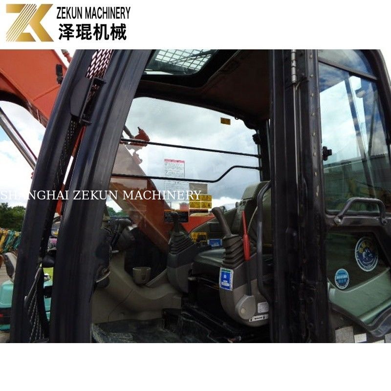 Japan importeerde 7,5 ton gebruikte Hitachi ZX75 graafmachine Isuzu Motor ZX75US-A voor de landbouw