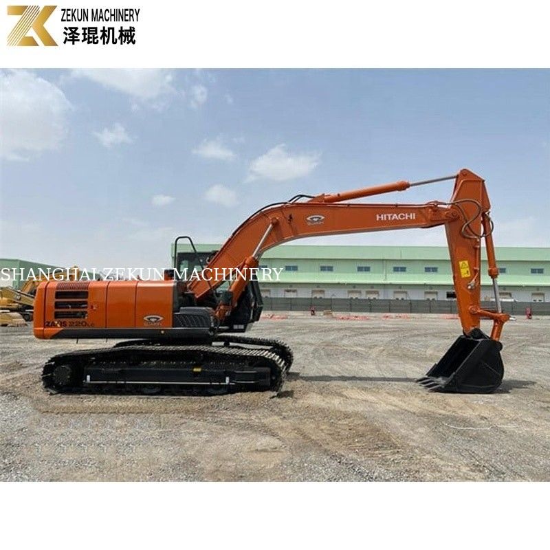 Middelgrote graafmachine ZX220LC met voor de bouw gegraven 22 ton Gebruikte Hitachi 220